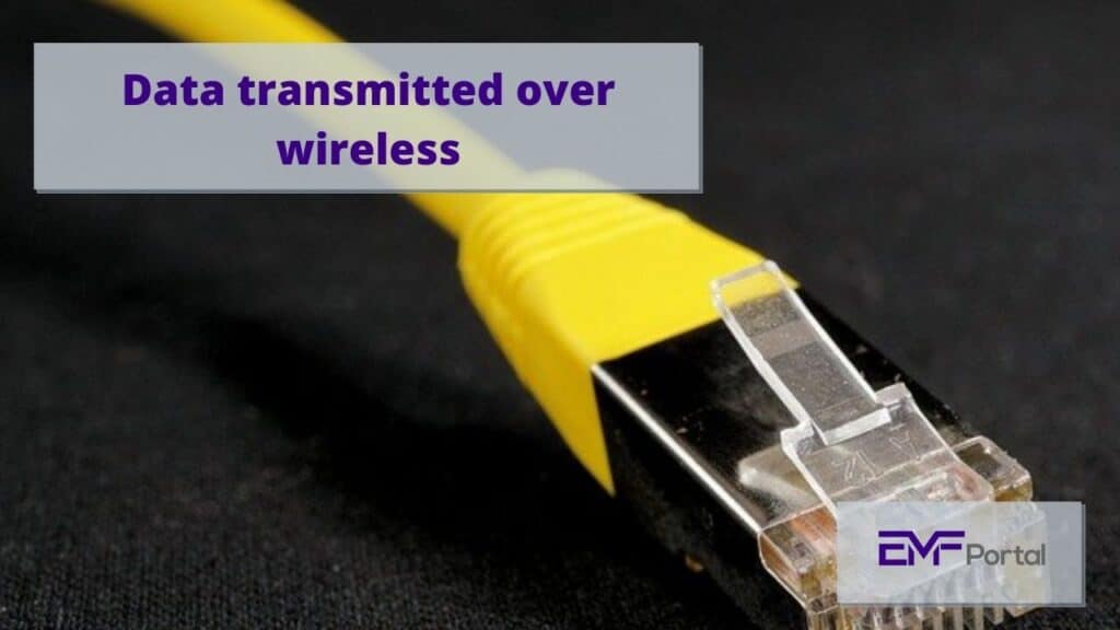How data is transmitted over wireless 
